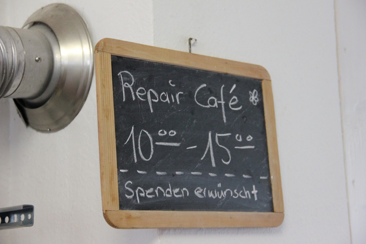 Impressionen vom 3ten Repair Café im westQuartier am 5. August