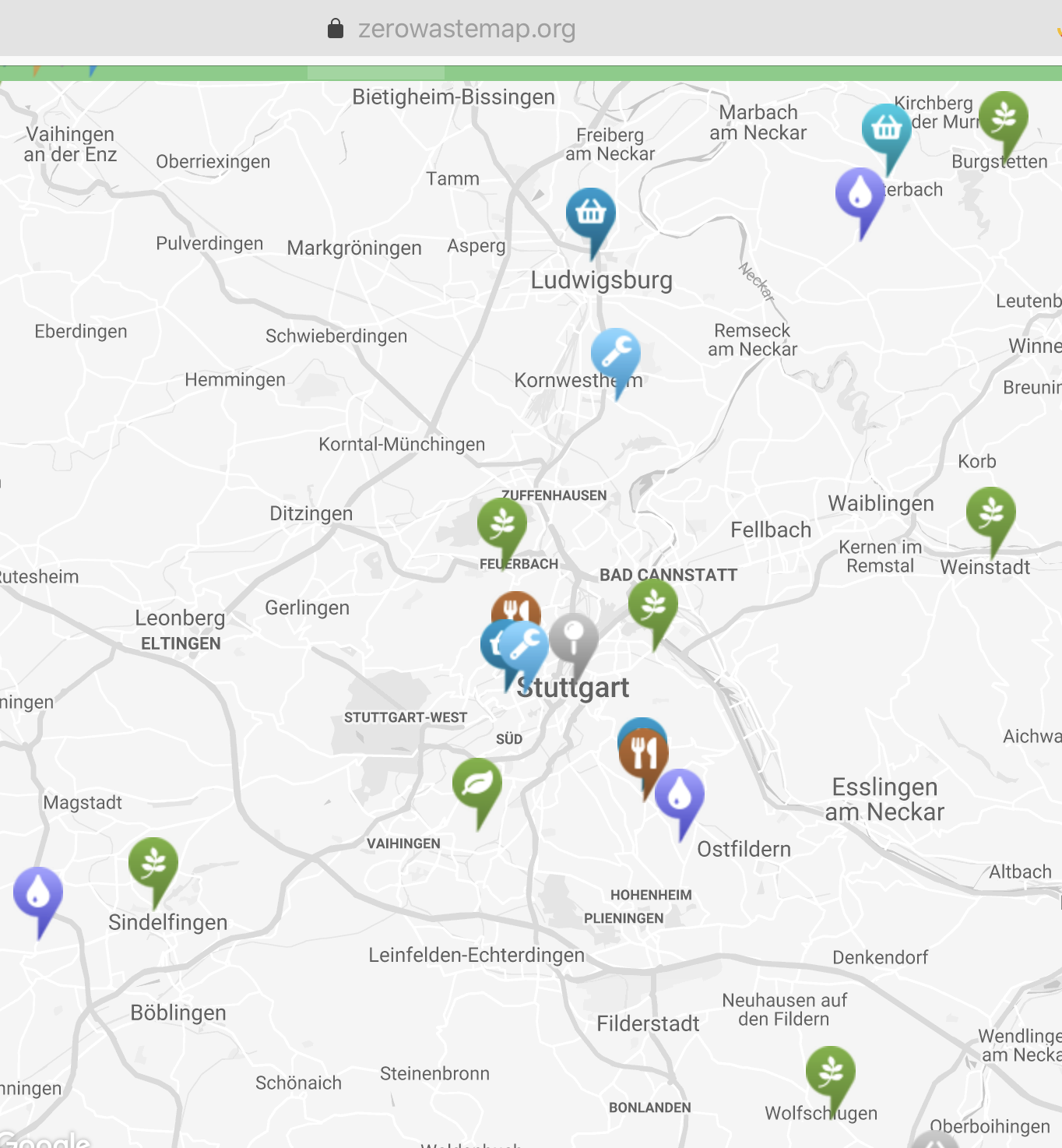 Zero Waste Map – Wo findet man nachhaltige Angebote?